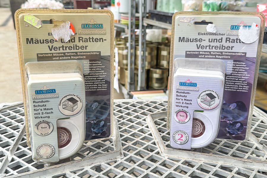 2 Mäuse und Ratten Vertreiber Florissa